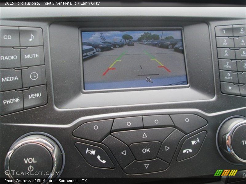 Ingot Silver Metallic / Earth Gray 2015 Ford Fusion S