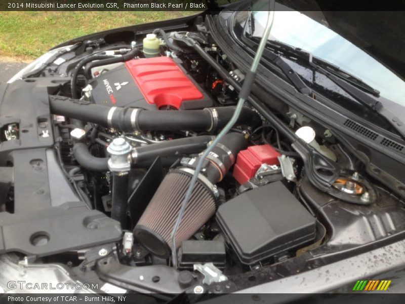 Phantom Black Pearl / Black 2014 Mitsubishi Lancer Evolution GSR