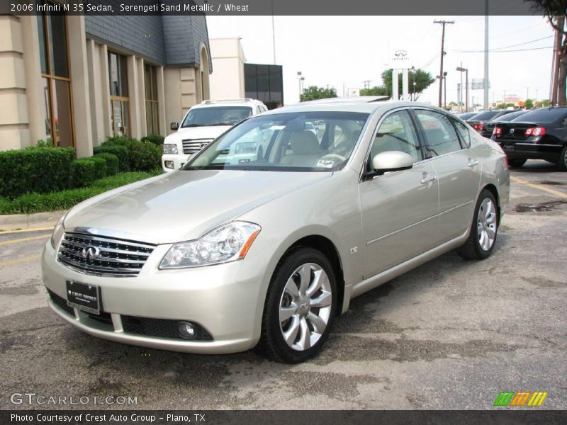 Serengeti Sand Metallic / Wheat 2006 Infiniti M 35 Sedan