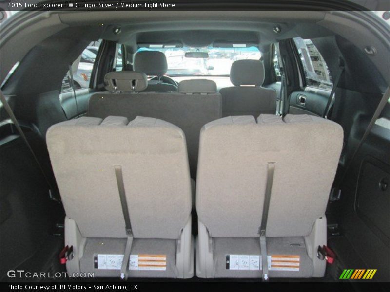 Ingot Silver / Medium Light Stone 2015 Ford Explorer FWD