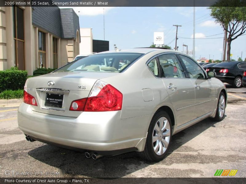 Serengeti Sand Metallic / Wheat 2006 Infiniti M 35 Sedan