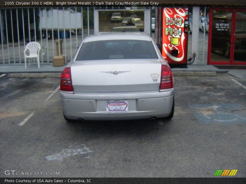 Bright Silver Metallic / Dark Slate Gray/Medium Slate Gray 2005 Chrysler 300 C HEMI