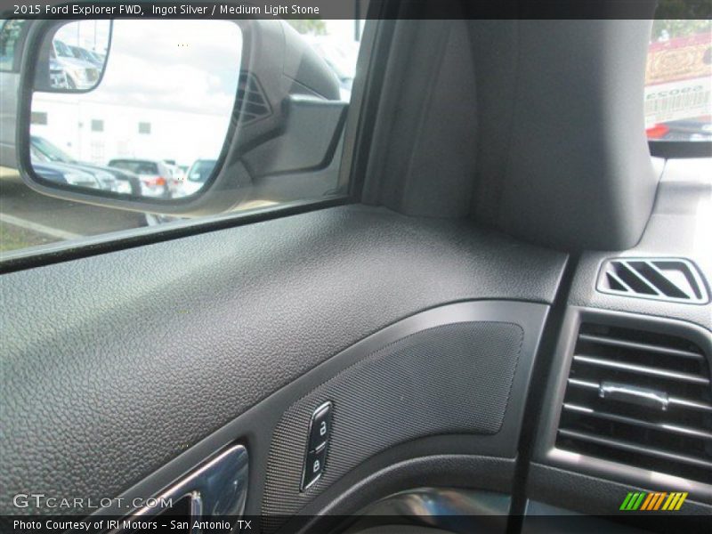 Ingot Silver / Medium Light Stone 2015 Ford Explorer FWD