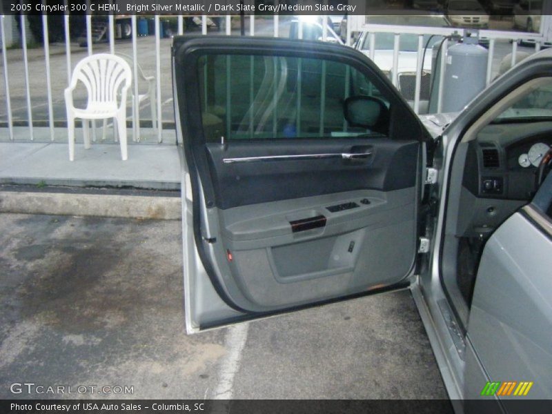 Bright Silver Metallic / Dark Slate Gray/Medium Slate Gray 2005 Chrysler 300 C HEMI