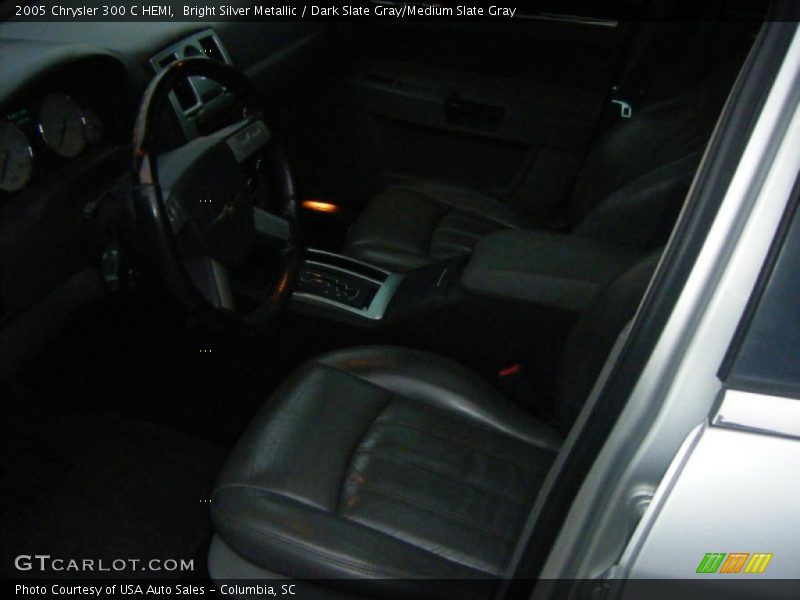 Bright Silver Metallic / Dark Slate Gray/Medium Slate Gray 2005 Chrysler 300 C HEMI