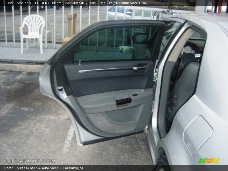 Bright Silver Metallic / Dark Slate Gray/Medium Slate Gray 2005 Chrysler 300 C HEMI