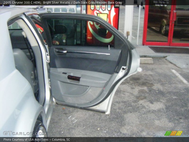 Bright Silver Metallic / Dark Slate Gray/Medium Slate Gray 2005 Chrysler 300 C HEMI