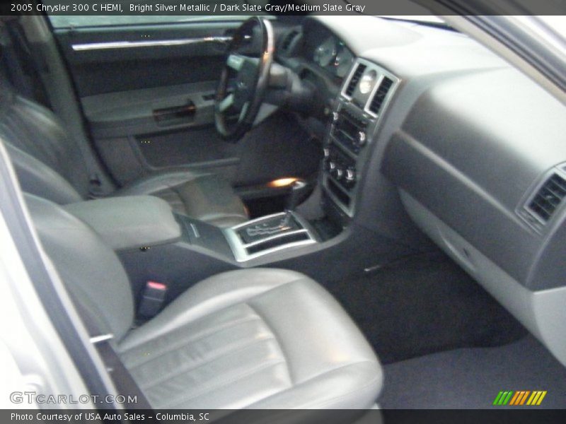Bright Silver Metallic / Dark Slate Gray/Medium Slate Gray 2005 Chrysler 300 C HEMI