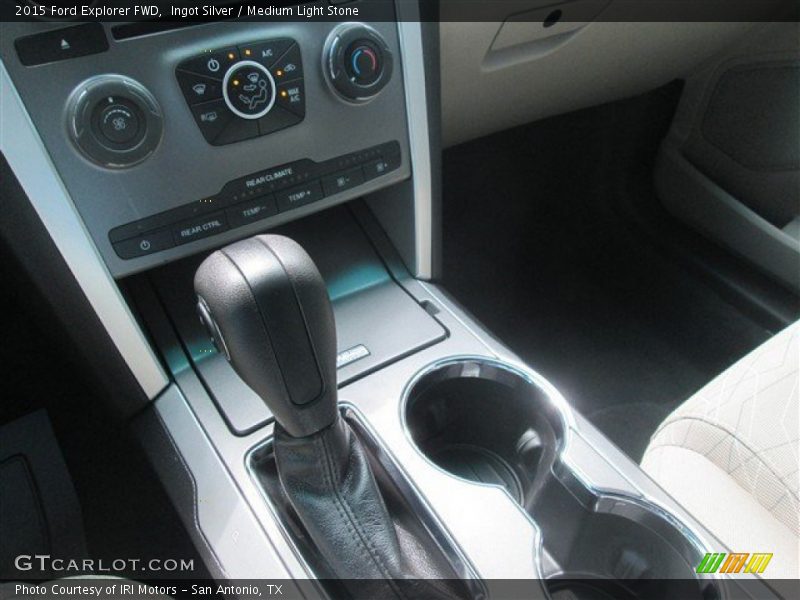 Ingot Silver / Medium Light Stone 2015 Ford Explorer FWD