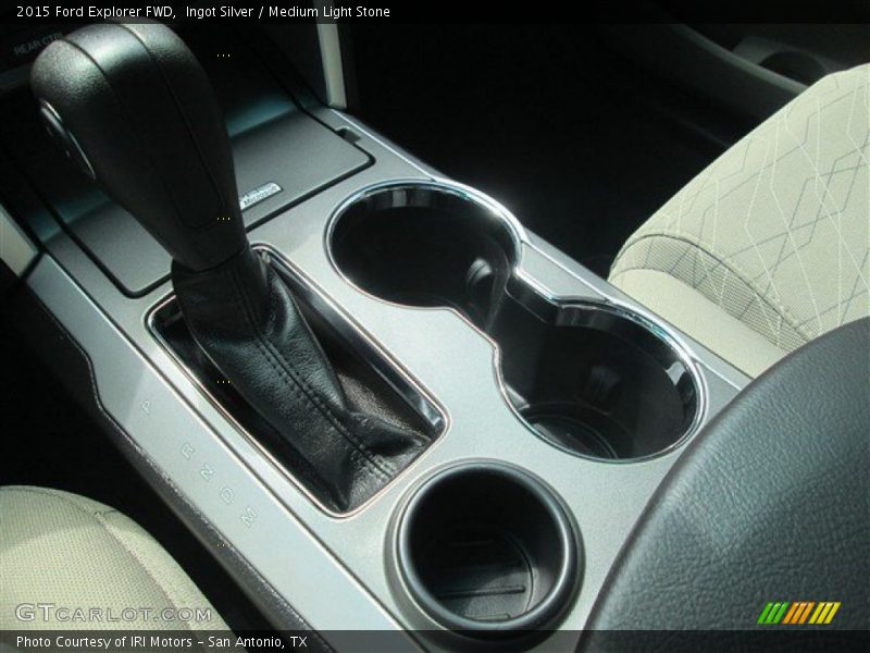 Ingot Silver / Medium Light Stone 2015 Ford Explorer FWD