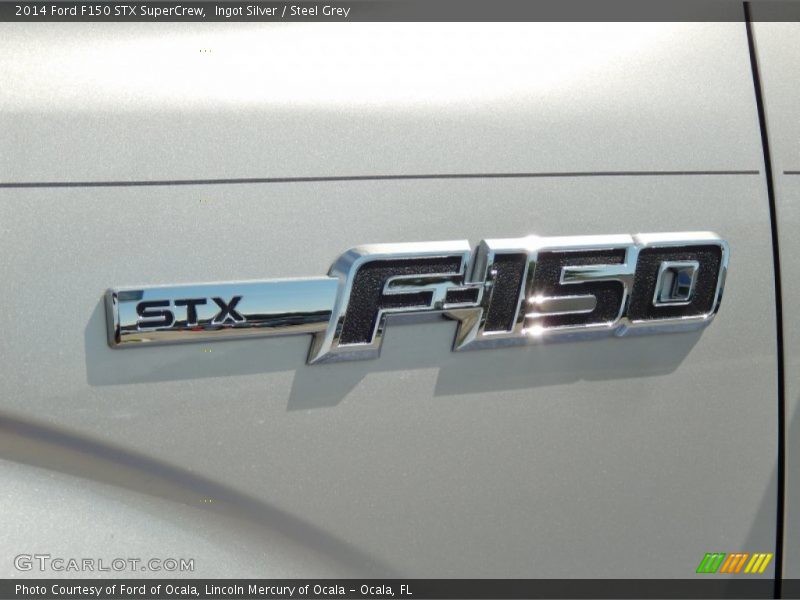 Ingot Silver / Steel Grey 2014 Ford F150 STX SuperCrew