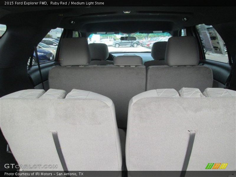 Ruby Red / Medium Light Stone 2015 Ford Explorer FWD