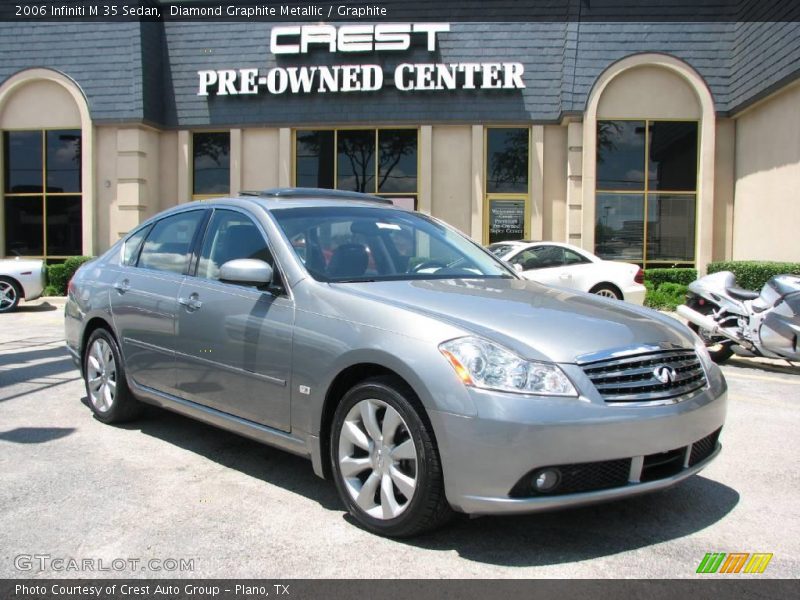 Diamond Graphite Metallic / Graphite 2006 Infiniti M 35 Sedan