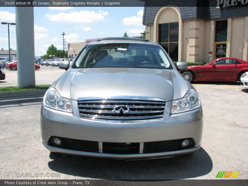 Diamond Graphite Metallic / Graphite 2006 Infiniti M 35 Sedan