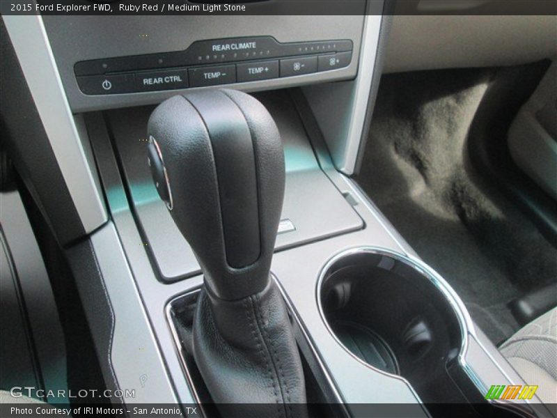 Ruby Red / Medium Light Stone 2015 Ford Explorer FWD