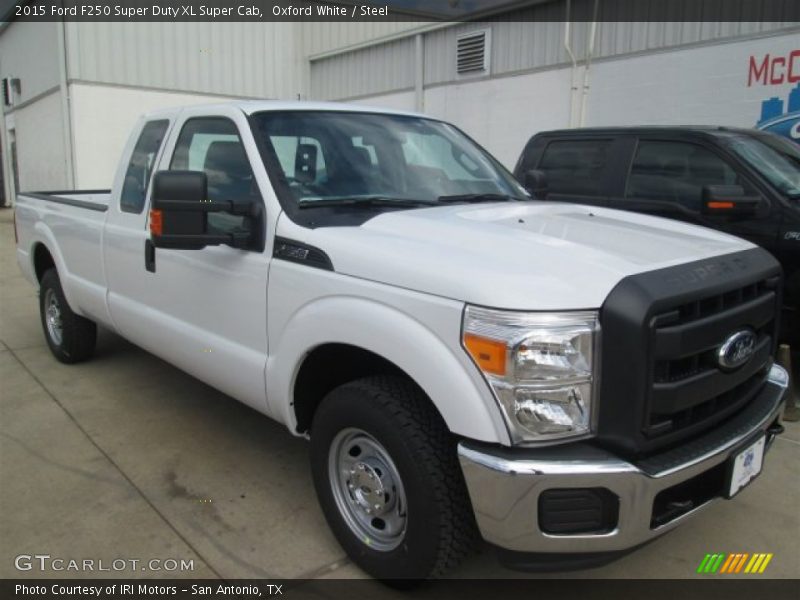 Oxford White / Steel 2015 Ford F250 Super Duty XL Super Cab