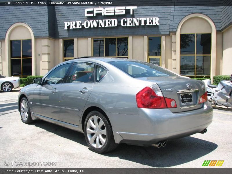 Diamond Graphite Metallic / Graphite 2006 Infiniti M 35 Sedan