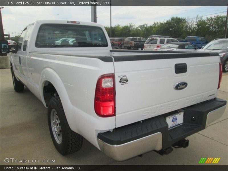 Oxford White / Steel 2015 Ford F250 Super Duty XL Super Cab