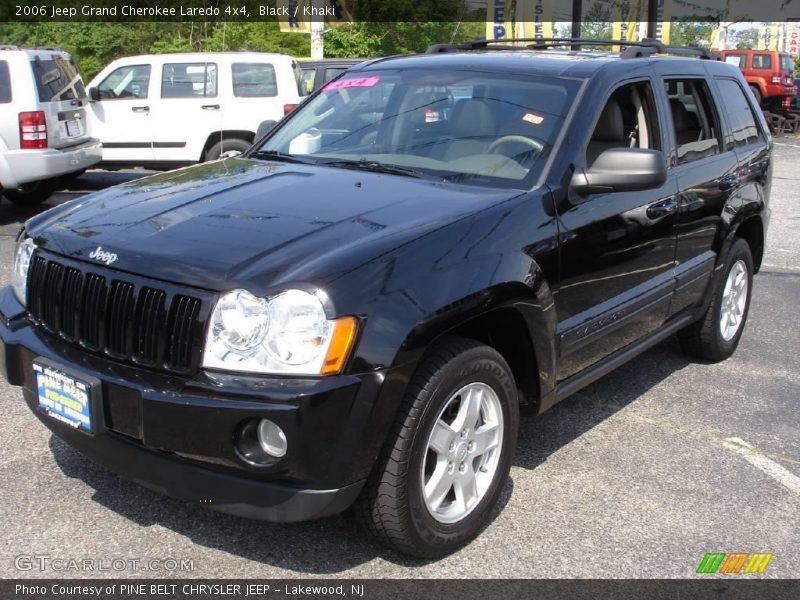 Black / Khaki 2006 Jeep Grand Cherokee Laredo 4x4