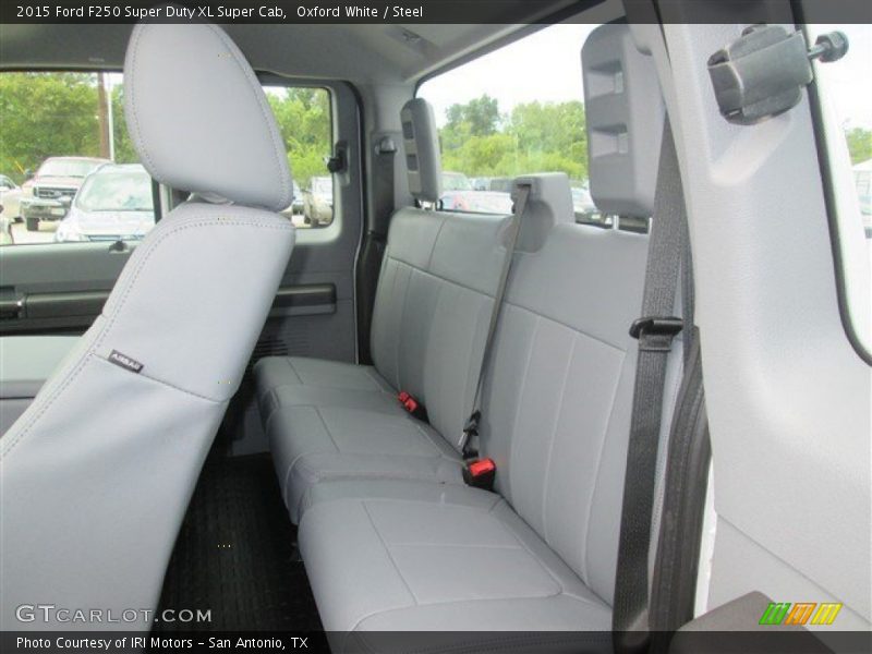 Oxford White / Steel 2015 Ford F250 Super Duty XL Super Cab