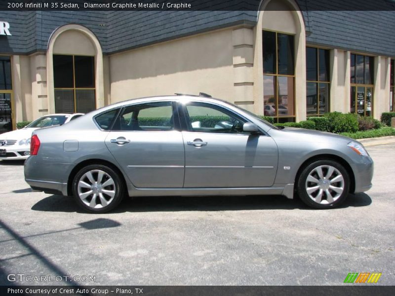 Diamond Graphite Metallic / Graphite 2006 Infiniti M 35 Sedan