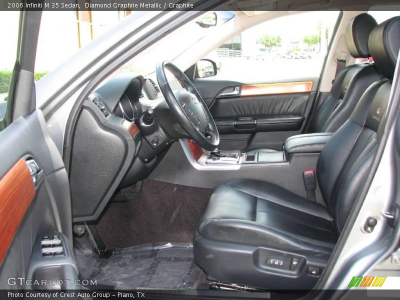 Diamond Graphite Metallic / Graphite 2006 Infiniti M 35 Sedan