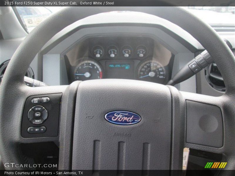 Oxford White / Steel 2015 Ford F250 Super Duty XL Super Cab