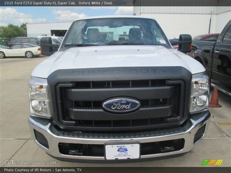 Oxford White / Steel 2015 Ford F250 Super Duty XL Super Cab