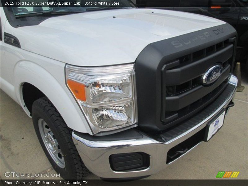 Oxford White / Steel 2015 Ford F250 Super Duty XL Super Cab