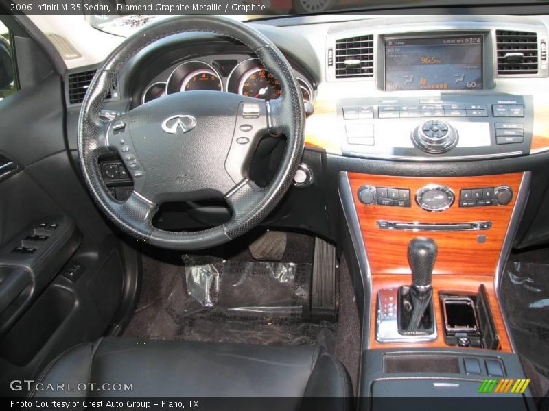 Diamond Graphite Metallic / Graphite 2006 Infiniti M 35 Sedan