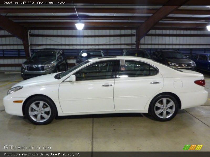 Crystal White / Ash 2006 Lexus ES 330