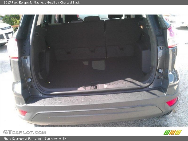 Magnetic Metallic / Charcoal Black 2015 Ford Escape S