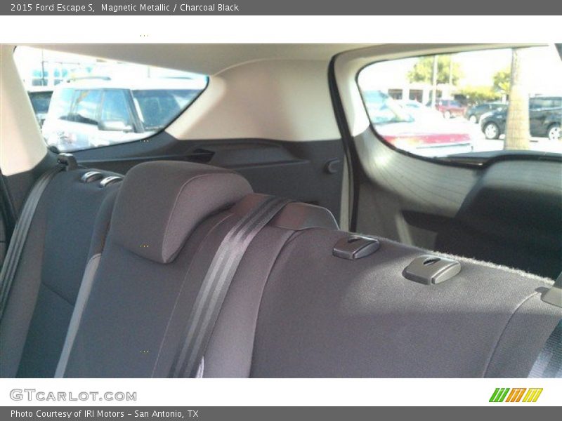 Magnetic Metallic / Charcoal Black 2015 Ford Escape S