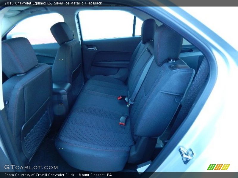 Silver Ice Metallic / Jet Black 2015 Chevrolet Equinox LS