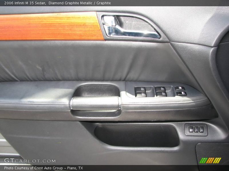Diamond Graphite Metallic / Graphite 2006 Infiniti M 35 Sedan