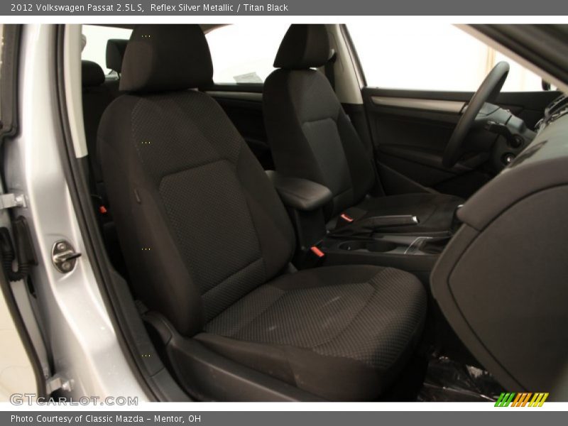 Reflex Silver Metallic / Titan Black 2012 Volkswagen Passat 2.5L S