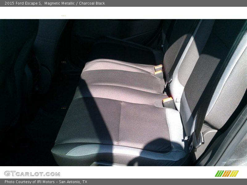 Magnetic Metallic / Charcoal Black 2015 Ford Escape S