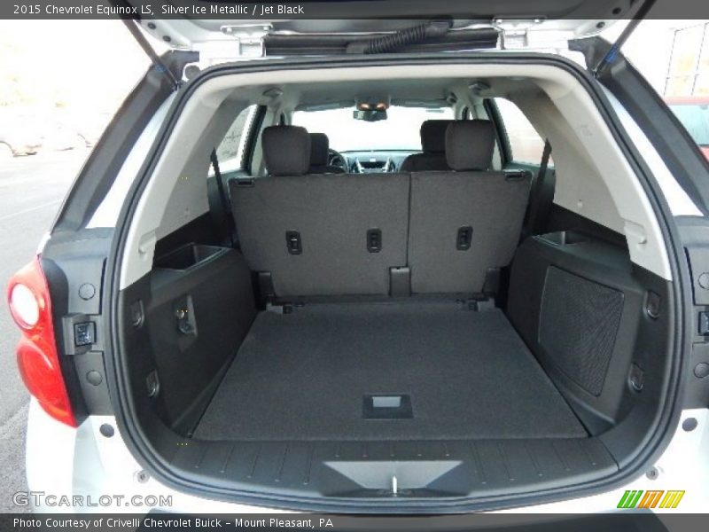 Silver Ice Metallic / Jet Black 2015 Chevrolet Equinox LS