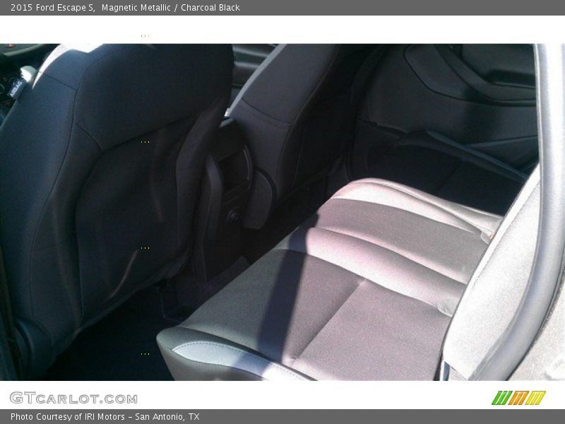Magnetic Metallic / Charcoal Black 2015 Ford Escape S