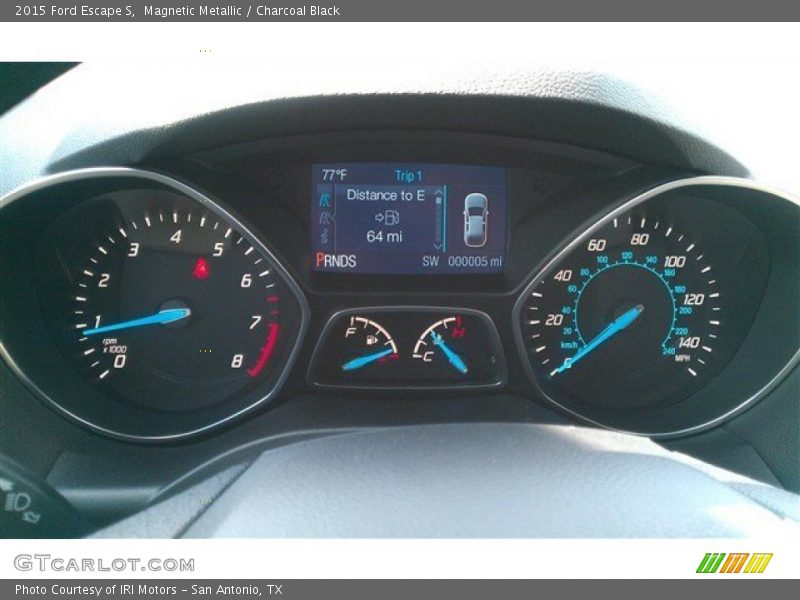  2015 Escape S S Gauges
