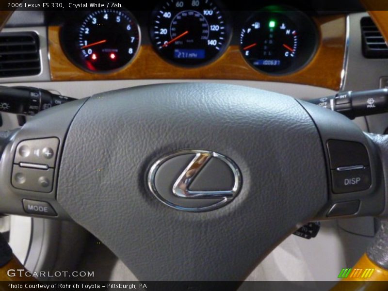 Crystal White / Ash 2006 Lexus ES 330