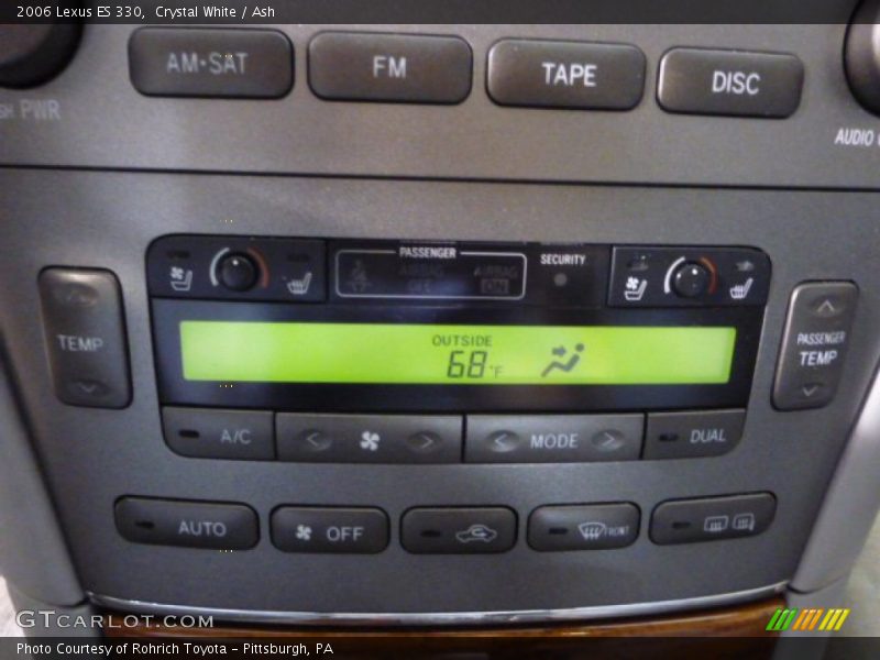 Crystal White / Ash 2006 Lexus ES 330