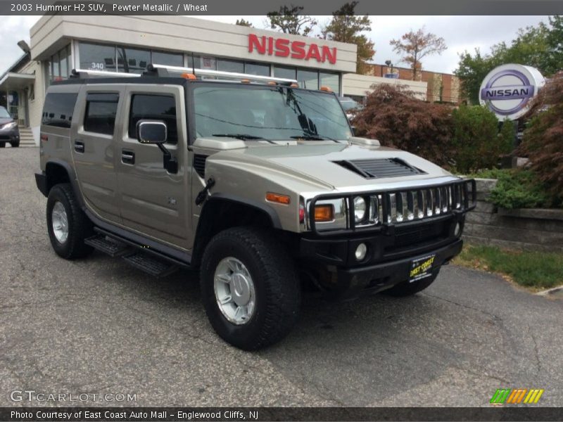 Pewter Metallic / Wheat 2003 Hummer H2 SUV