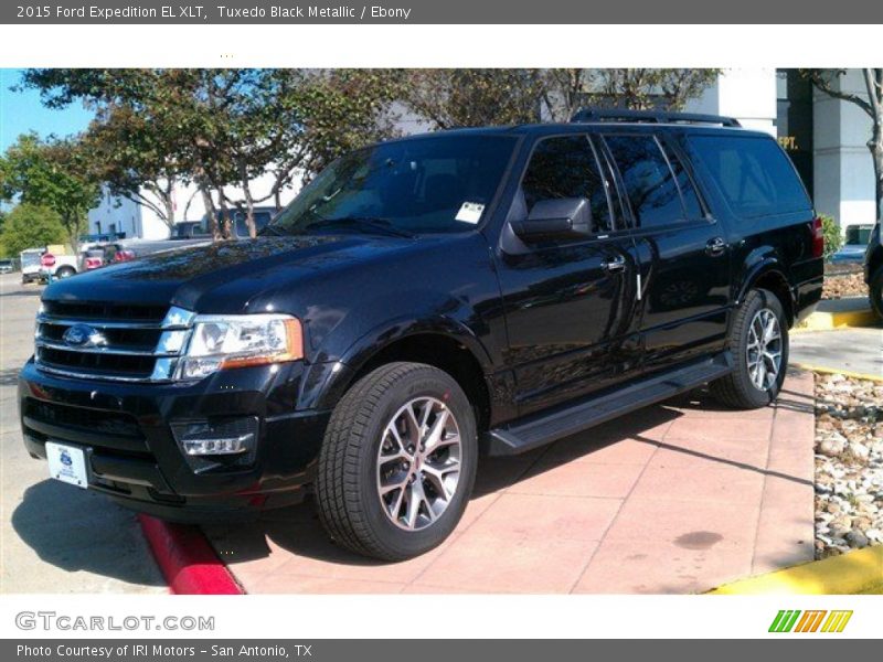 Tuxedo Black Metallic / Ebony 2015 Ford Expedition EL XLT