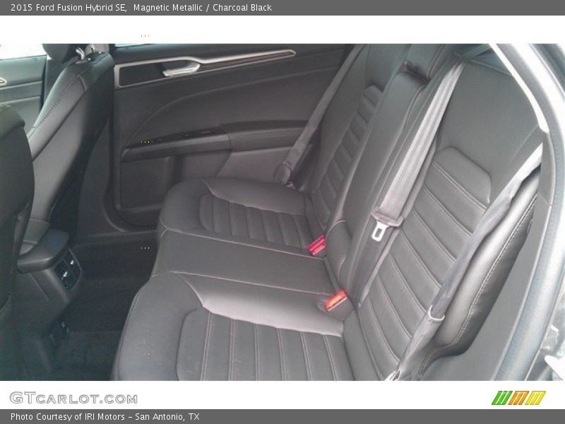Magnetic Metallic / Charcoal Black 2015 Ford Fusion Hybrid SE