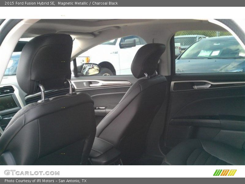 Magnetic Metallic / Charcoal Black 2015 Ford Fusion Hybrid SE