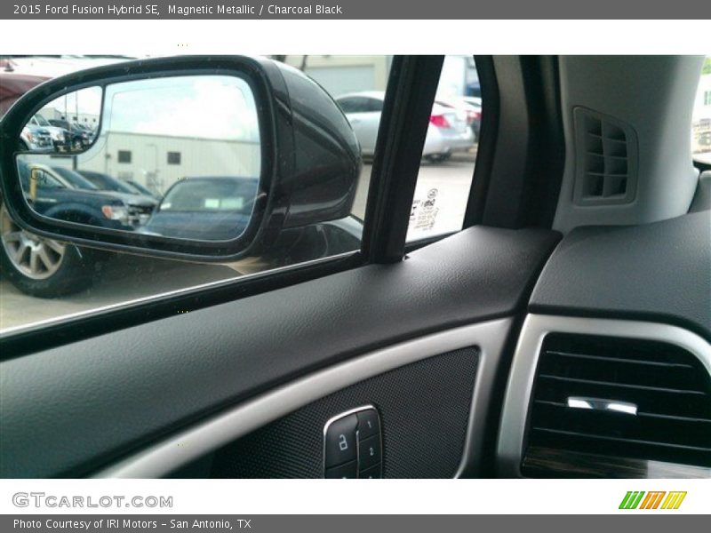Magnetic Metallic / Charcoal Black 2015 Ford Fusion Hybrid SE