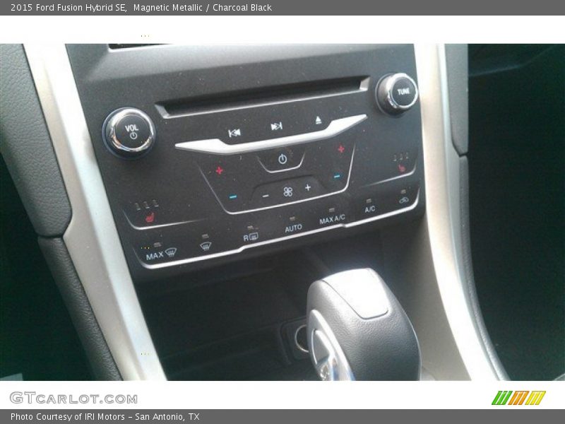 Magnetic Metallic / Charcoal Black 2015 Ford Fusion Hybrid SE