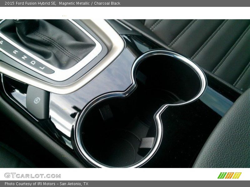 Magnetic Metallic / Charcoal Black 2015 Ford Fusion Hybrid SE