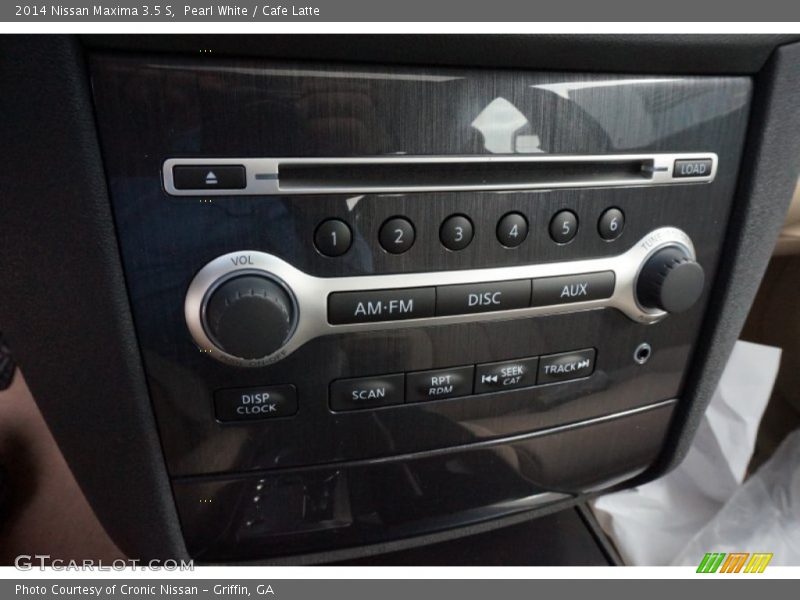 Pearl White / Cafe Latte 2014 Nissan Maxima 3.5 S